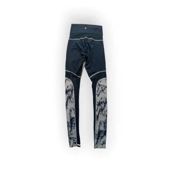 Lululemon Breathe Easy Leggings great granite tan marble Mojave black - Picture 6 of 7